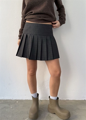 Rodny skirt Grey Check Boii Studios 